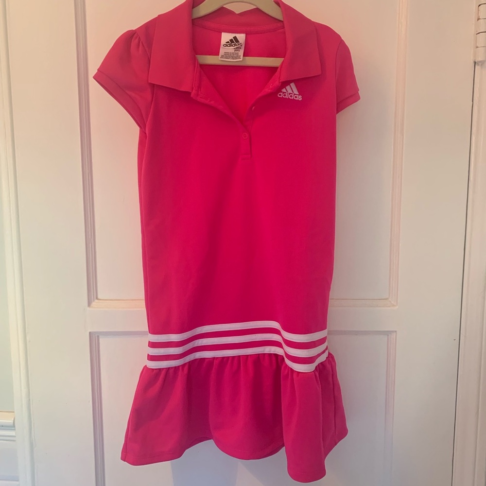 Adidas girls 6x pink dress